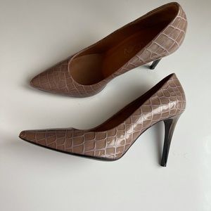 Marccain Shoes Faux Croc